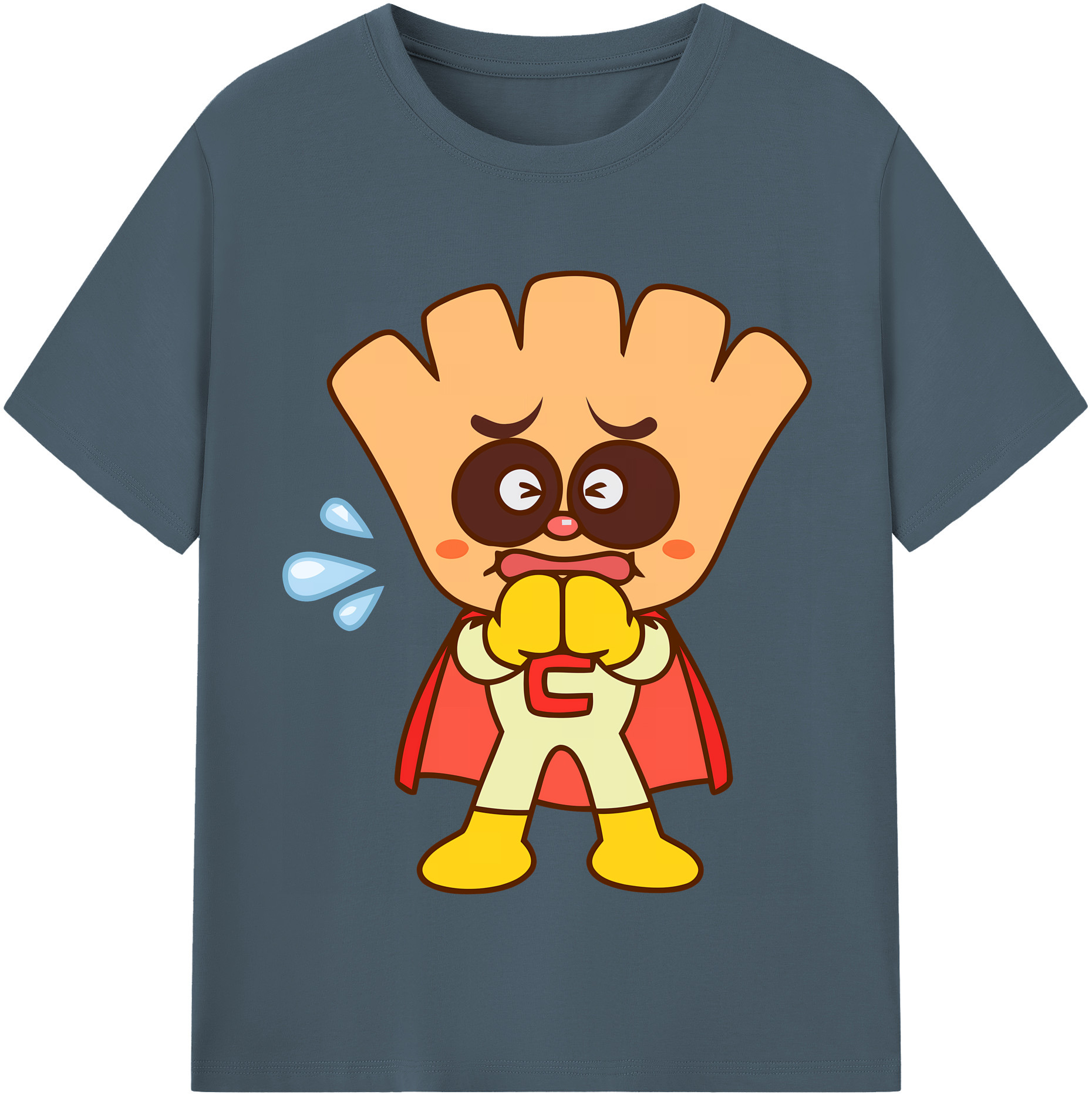 （画像用） アンパンマン Anpanman 綿100％半袖Tシャツ（フロントプリント）